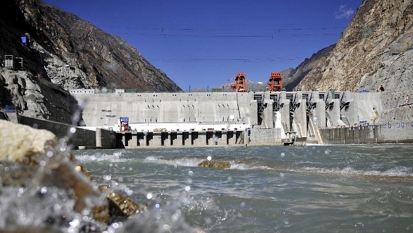 The Zangmu Dam on the Brahmaputra-Tsanpo river (STR/AFP/Getty Images)