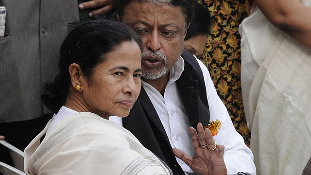 
Trinamool Congress leader Mukul Roy with West Bengal CM Mamata Banerjee.