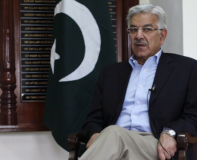 
Pakistan’s Foreign Minister Khwaja Muhammad Asif

