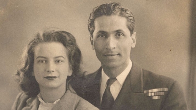 Sylvia and Kawas Nanavati, shortly after they got married in 1949