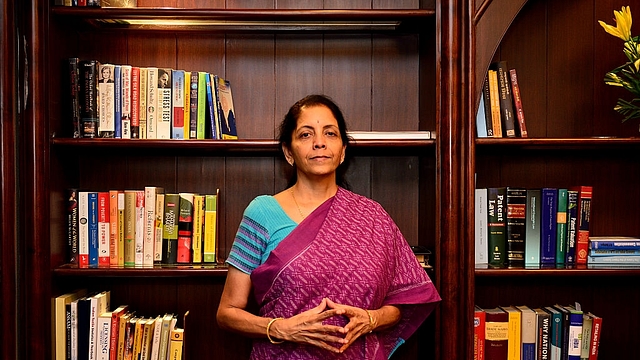 Nirmala Sitharaman poses for a profile shoot at her office on June 1, 2015 in New Delhi, India. (Pradeep Gaur/Mint via Getty Images)