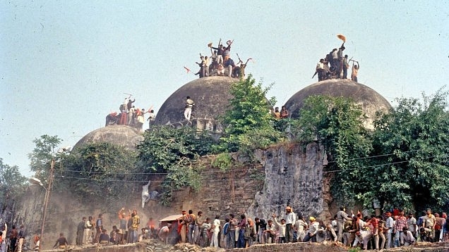 Babri Masjid at the Ram Janmabhoomi site