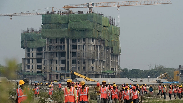 A housing project in Kolkata (Dibyangshu Sarkar/AFP/Getty Images)&nbsp;