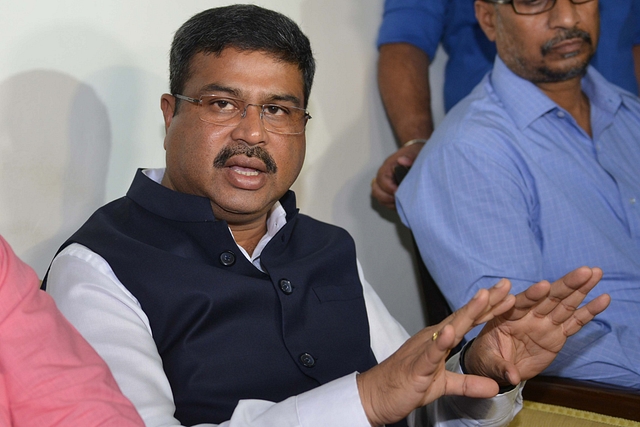 Petroleum and Natural Gas Minister Dharmendra Pradhan. (NARINDER NANU/AFP/Getty Images)