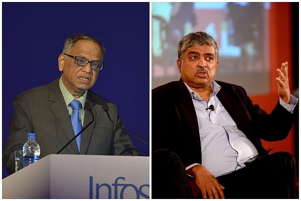 N R Narayana Murthy and Nandan Nilekani.