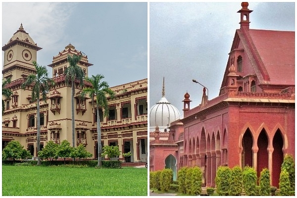 BHU (left) and AMU (right)