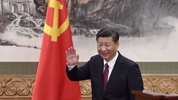 Chinese President and General Secretary of the Communist Party Xi Jinping  in Beijing’s Great Hall of the People. (WANG ZHAO/AFP/Getty Images)