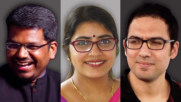  J Sai Deepak, Anjali George, Ashish Dhar of the Indic Collective Trust (ICT)&nbsp;