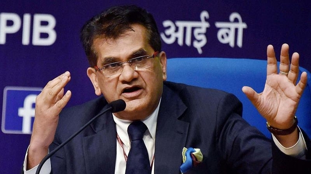 Amitabh Kant, CEO of the NITI Aayog (PTI)