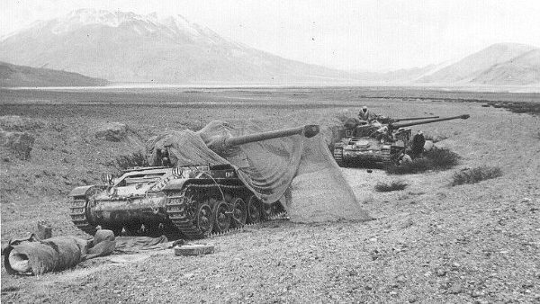 AMX-13s of the 20 Lancers in the Chushul area in 1962. (India Remembers/Flickr) 