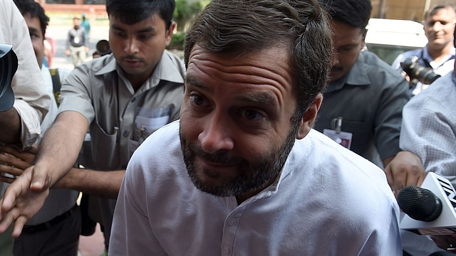 Congress vice-president Rahul Gandhi. (PRAKASH SINGH/AFP/Getty Images)&nbsp;