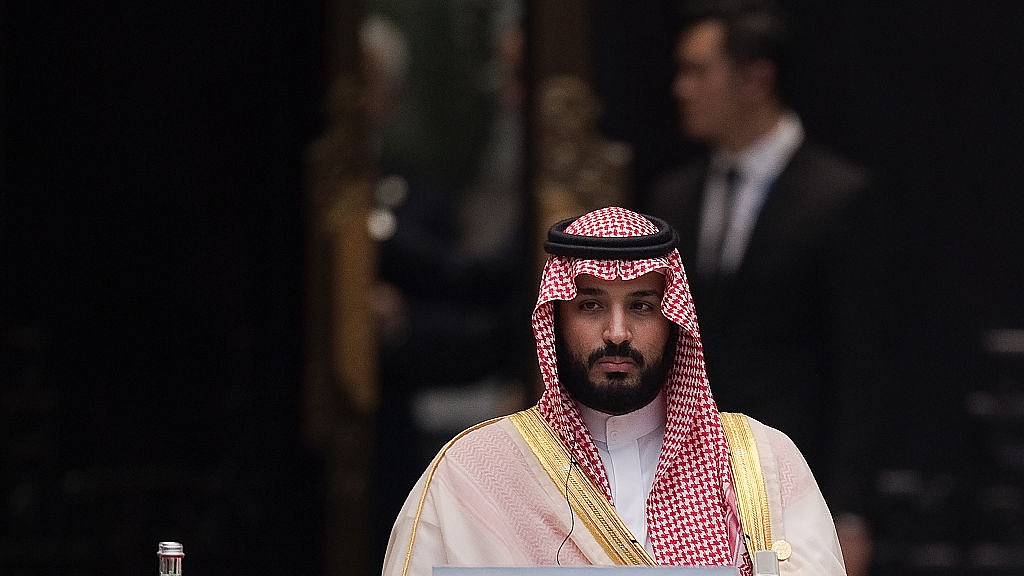 HANGZHOU, CHINA - SEPTEMBER 04: Saudi Arabia Deputy Crown Prince Mohammed bin Salman attends the G20 opening ceremony at the Hangzhou International Expo Center on September 4, 2016 in Hangzhou, China. World leaders are gathering for the 11th G20 Summit from September 4-5. (Photo by Nicolas Asfouri - Pool/Getty Images)