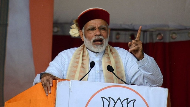 Prime Minister Narendra Modi addresses a rally. (Representative image) (Deepak Sansta/Hindustan Times via GettyImages)&nbsp;