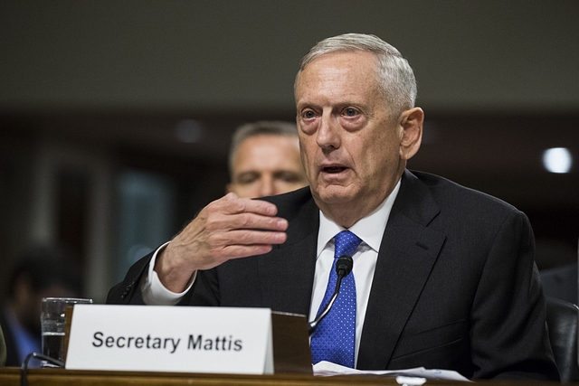 Secretary of Defense James Mattis.