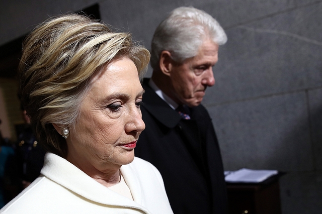 Hillary and Bill Clinton. (Win McNamee via Getty Images)