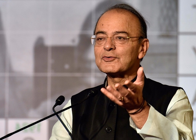 Finance Minister Arun Jaitley. (Kunal Patil/Hindustan Times via Getty Images)