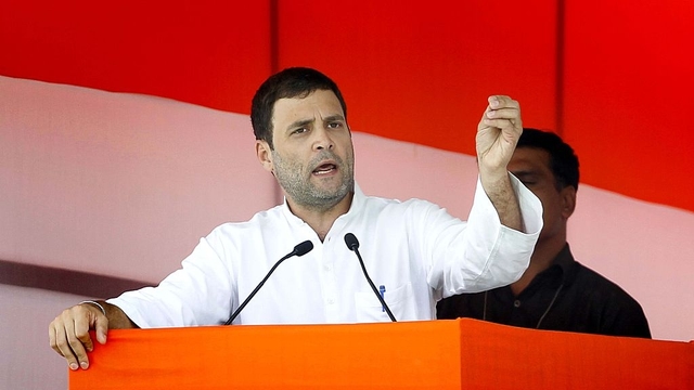 Congress vice-president Rahul Gandhi. (Ajay Aggarwal/Hindustan Times via Getty Images)