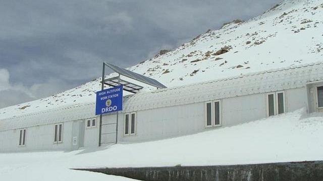 DRDO’s high altitude work station.