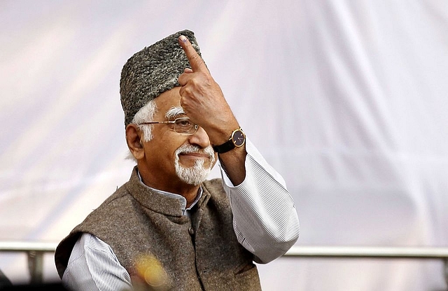 Hamid Ansari (Ajay Aggarwal/Hindustan Times via Getty Images)