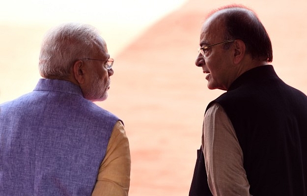 Prime Minister Narendra Modi and Finance Minister Arun Jaitley (Sonu Mehta/Hindustan Times via Getty Images)