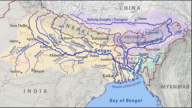 Brahmaputra. Pfly/Wikimedia Commons