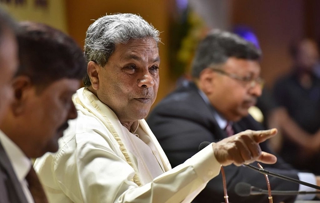  Karnataka Chief Minister Siddaramaiah. (Arijit Sen/Hindustan Times via Getty Images)