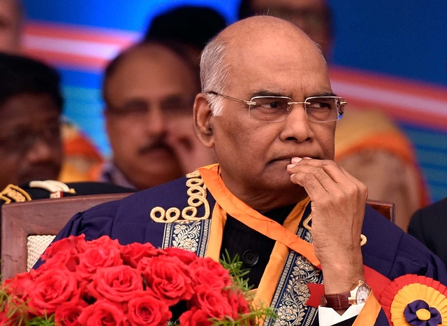 President of India Ram Nath Kovind at IIT-Delhi (Mohd Zakir/Hindustan Times via Getty Images)