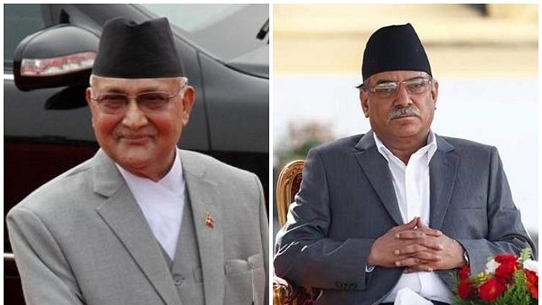 Oli and Prachanda, right.