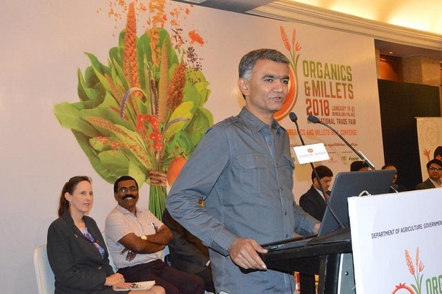 Karnataka’s Minister for Agriculture Krishna Byre Gowda (@krishnabyregowda.official/ Facebook.com)