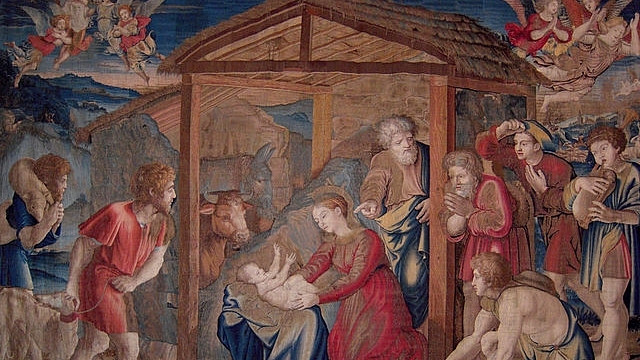 Adoration of the Shepherds&nbsp;(School of Raphael - Henry Townsend/Wikimedia Commons)