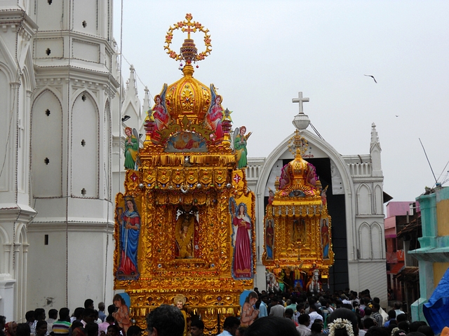 Our Lady of Ransom Church, Kanniyakumari. (Alanbrindo via Wikimedia Commons)