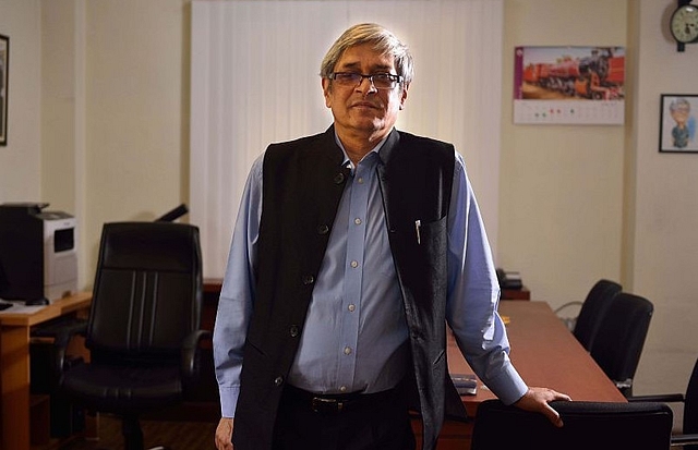 <p>NITI  Aayog member and Chairman of the Prime Minister’s Economic Advisory Bibek Debroy. (Pradeep Gaur/Mint via GettyImages)</p>