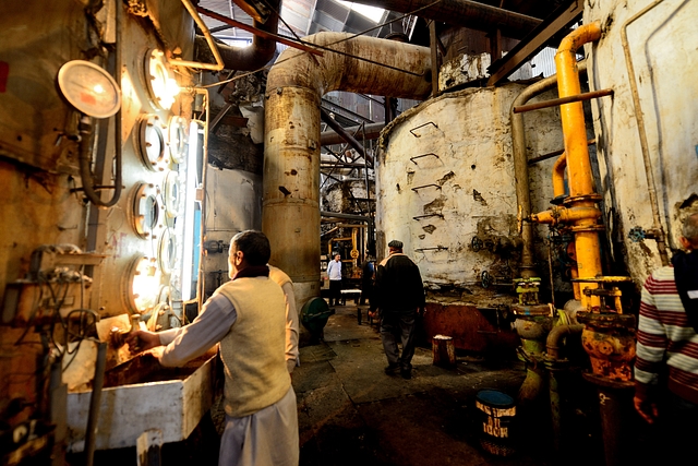 A small factory in India. (Priyanka Parashar/Mint via Getty Images)