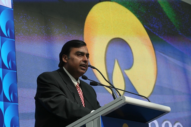 Reliance Industries Limited Chairman, Mukesh Ambani. (Manoj Patil/Hindustan Times via Getty Images)