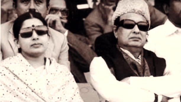 J Jayalalithaa and MGR (Youtube Capture)