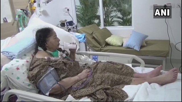 A screen-grab from a video of late Tamil Nadu CM J Jayalalithaa.(ANI/Twitter)