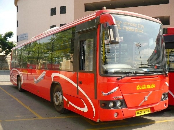 One of the original red BMTC Volvo buses acquired in 2006 (Nikhil K/Wikimedia Commons)