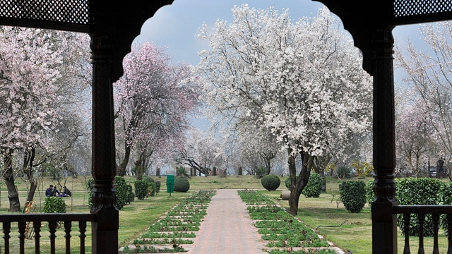 The downtown Srinagar. (Waseem Andrabi/Hindustan Times via Getty Images)&nbsp;