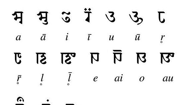 Sharada script (ಶ್ರೀ/Wikimedia Commons)