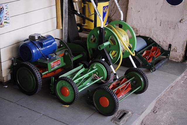 Farming Equipment at Chandani Chowk photographed on 18 February 2010 in New Delhi, India. (Pradeep Gaur/Mint via Getty images)