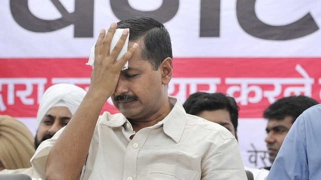 Aam Aadmi Party Chief Arvind Kejriwal. (Sushil Kumar/Hindustan Times via Getty Images)