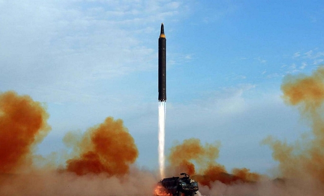 Hwasong-12 missile (STR/AFP via Getty Images)