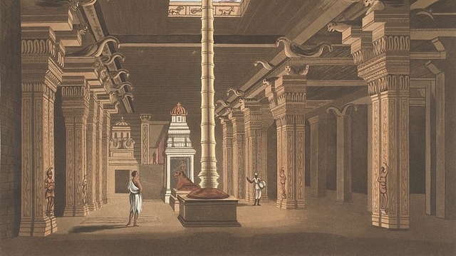 A Madurai Hindu temple choultry or chatram (Daniell, Thomas/Wikimedia Commons)