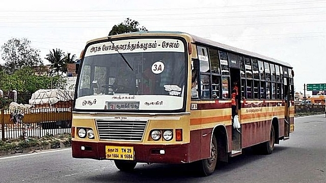 A TNSTC Salem bus in Hosur (Prchandran.82/Wikimedia Commons)