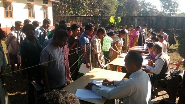 People visiting NSK in Kokrajhar to check inclusion in Part Draft NRC. (NRC Updation Assam/Twitter)