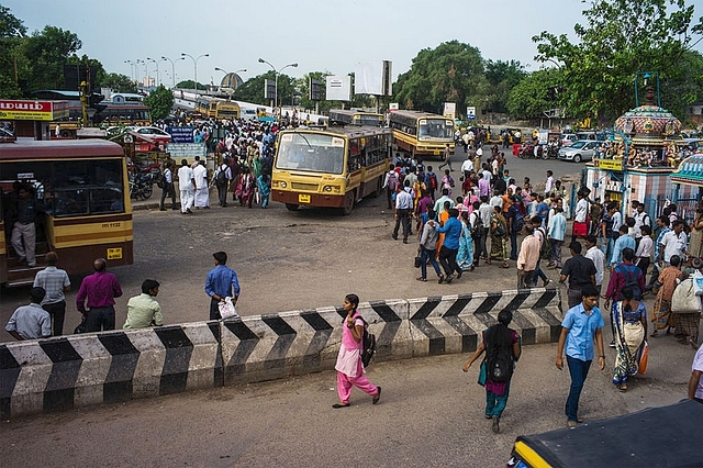 Buses in Chennai (Sanjit Das/Bloomberg via Getty Images)