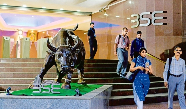 The Bombay Stock Exchange. (GettyImages)