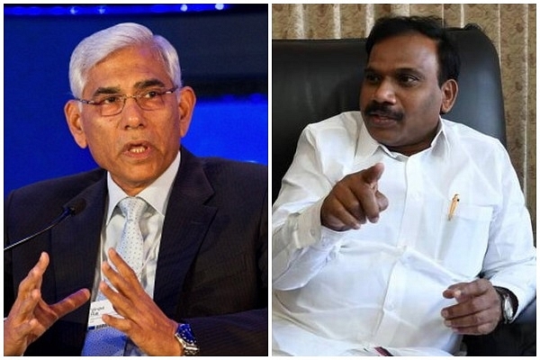 Vinod Rai and A Raja.