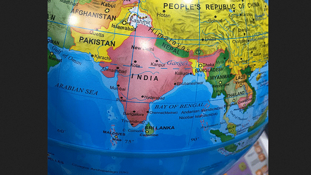 Chinese-made globe available in Canada. 