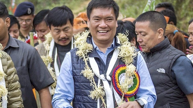 Chief Minister of Arunachal Pradesh Pema Khandu (PTI)